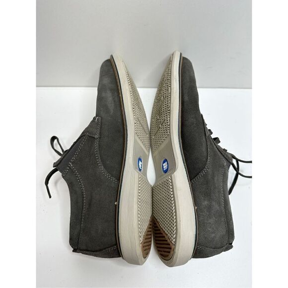 Nunn Bush Shoes Mens Size 10.5 Gray Canvas Barkley Oxfords - Picture 6 of 10